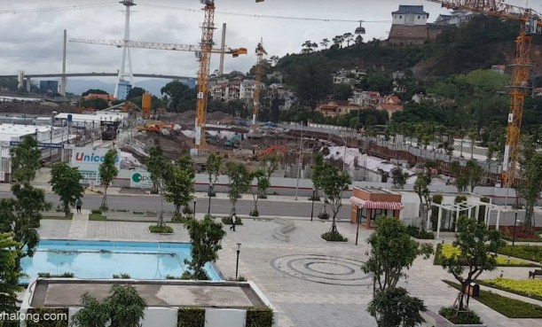 Dự án đang hoàn thiện hạ tầng và thi công móng