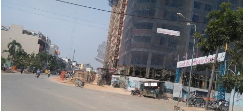 Dự án đang thi công phần thô