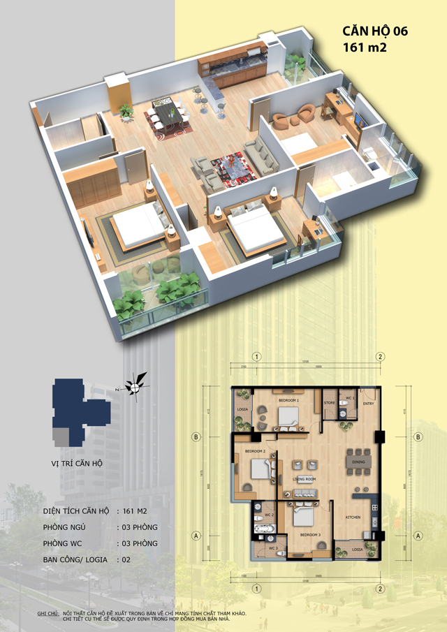 Thiết kế căn hộ 06