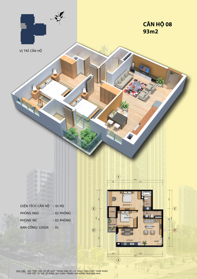 Thiết kế căn hộ 08