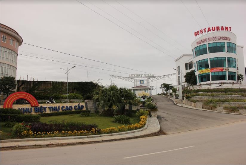 Cổng vào dự án