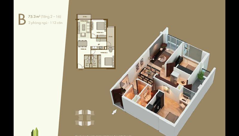 Thiết kế căn hộ B