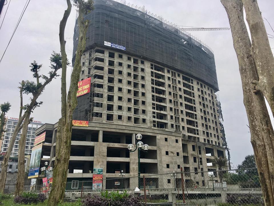 Dự án đang xây dựng đến tầng 21