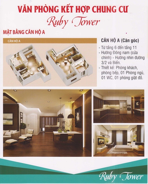 Căn hộ Ruby Tower Vũng Tàu 