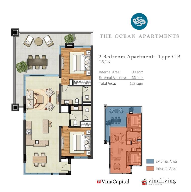 Thiết kế căn hộ C3