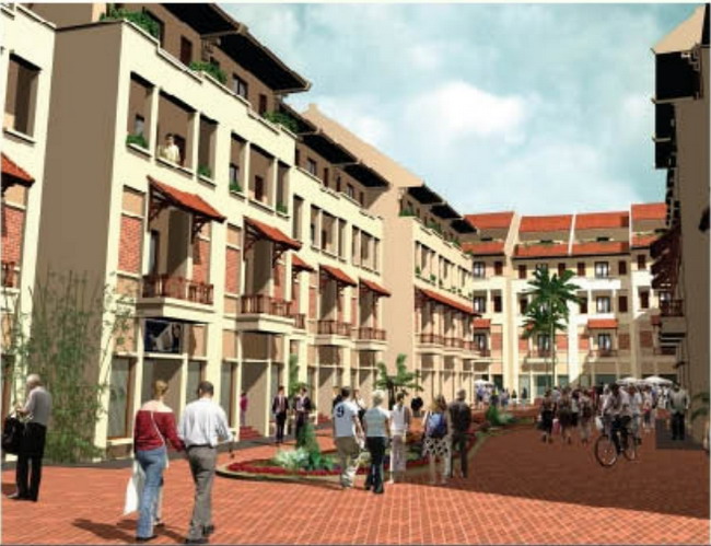 Trung tâm thương mại và phố chợ Đô Nghĩa 