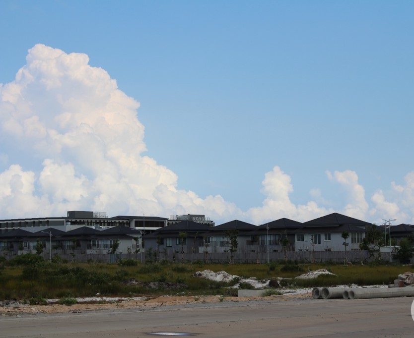 Khu biệt thự đã hoàn thiện