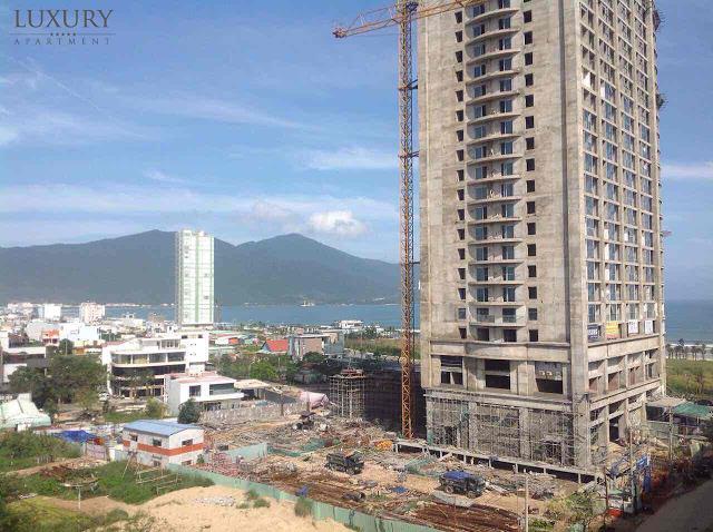 Dự án đang tiến hành hoàn thiện phần thô