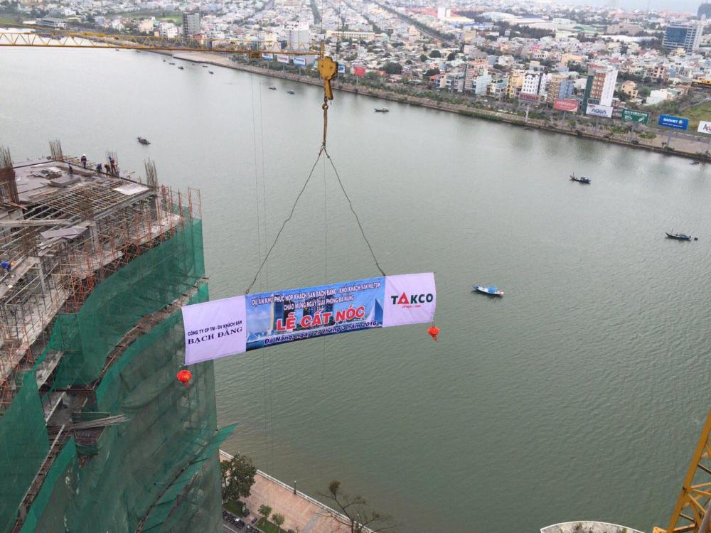 Dự án được cất nóc