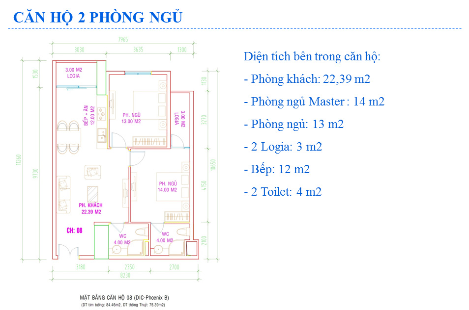 Thiết kế căn hộ 08