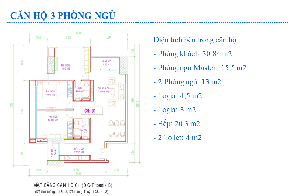 Thiết kế căn hộ 01