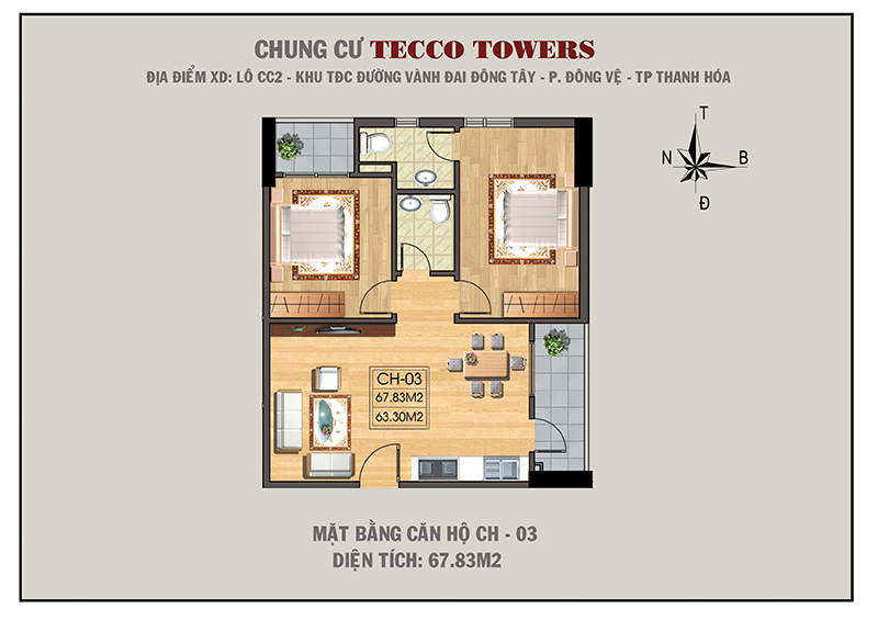 Thiết kế căn hộ 03