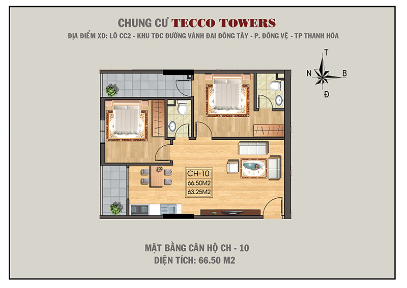 Thiết kế căn hộ 10