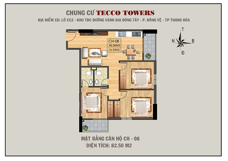 Thiết kế căn hộ 08