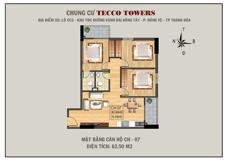 Thiết kế căn hộ 07