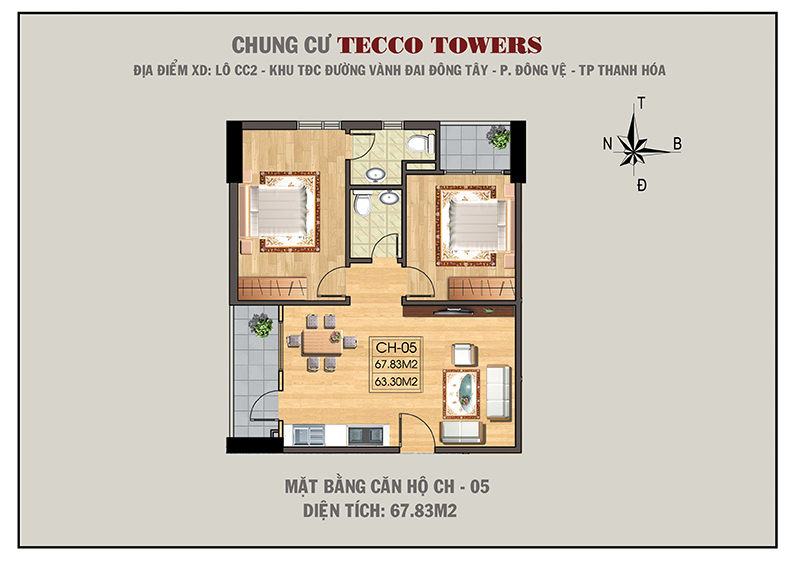 Thiết kế căn hộ 05