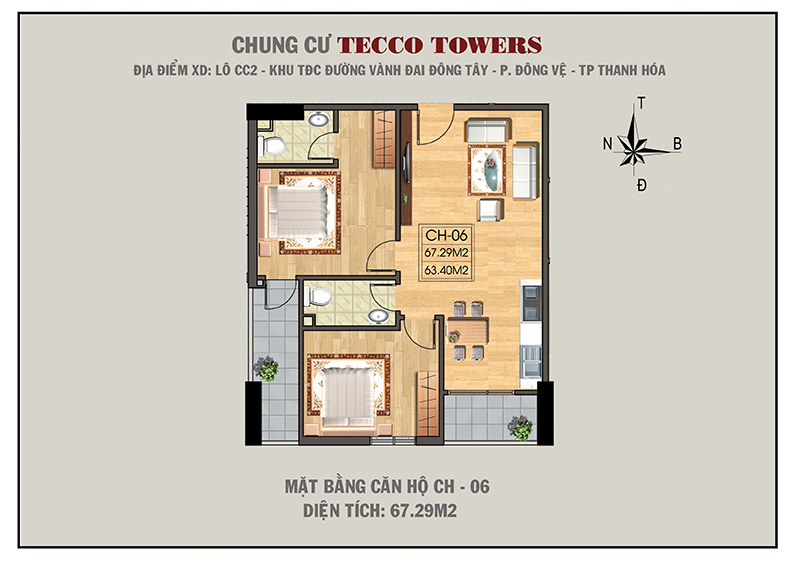 Thiết kế căn hộ 06