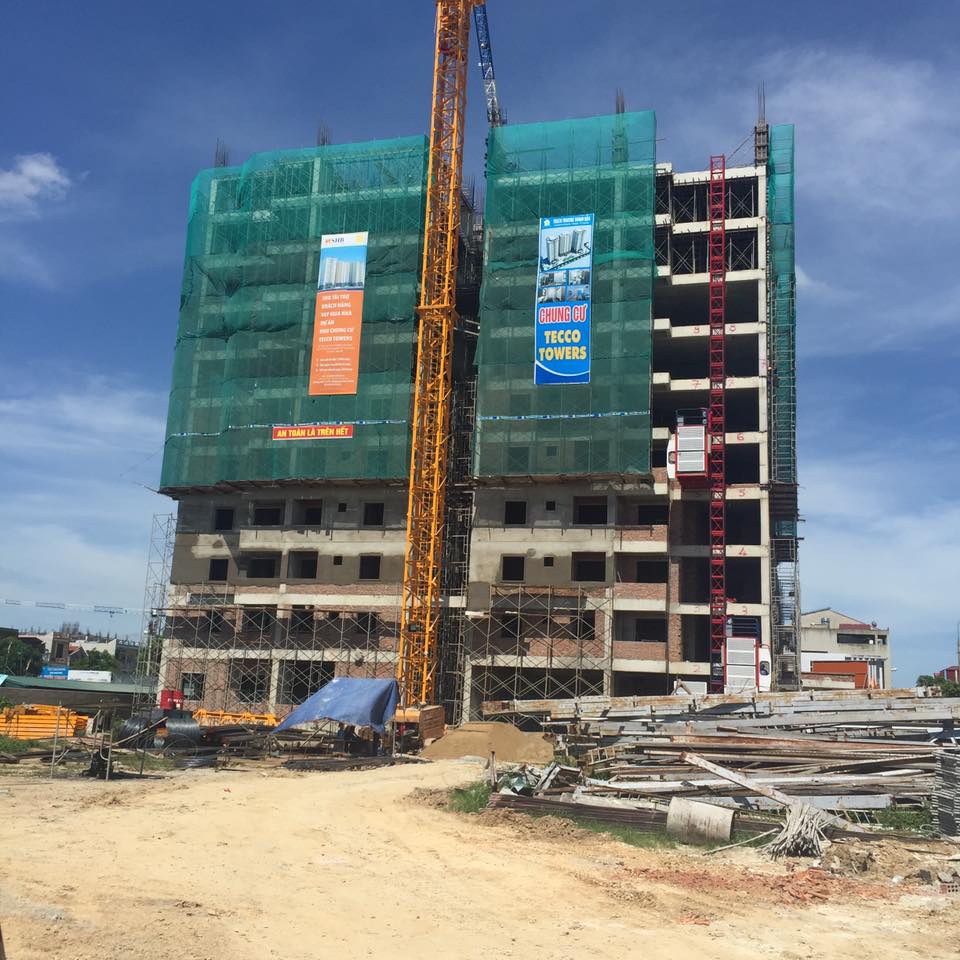 Hoàn thành sàn tầng 11