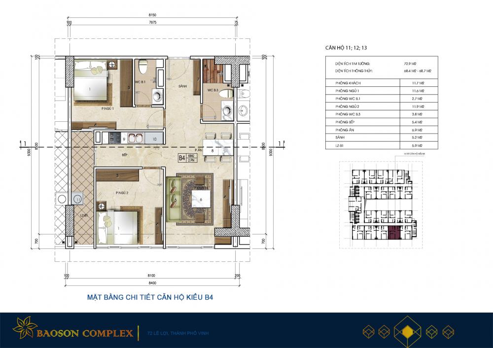 Thiết kế căn hộ B4