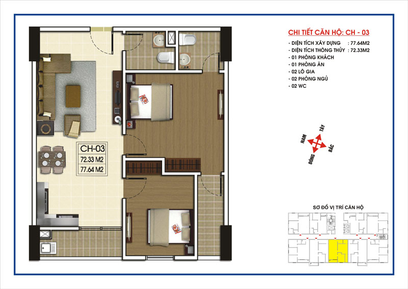 Căn hộ CH-03