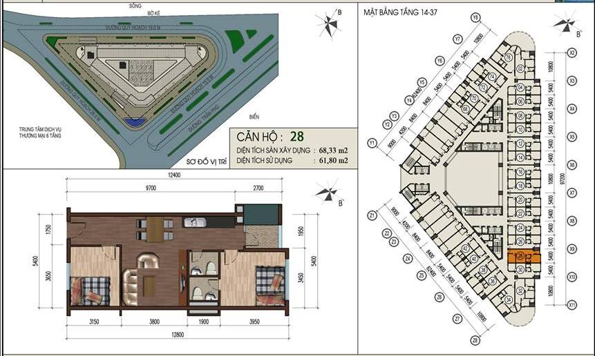 Thiết kế căn hộ 28