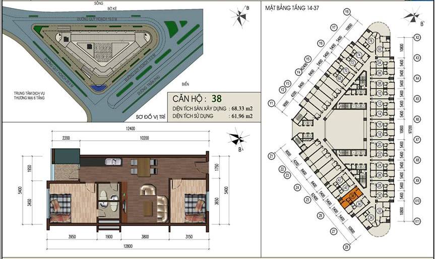 Thiết kế căn hộ 38