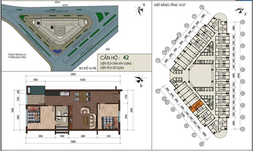 Thiết kế căn hộ 42
