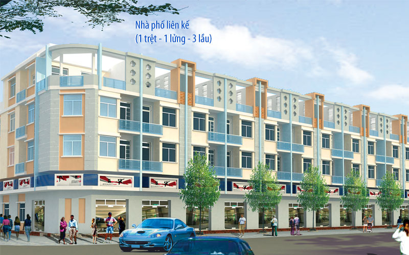 Nhà phố liên kế Milano Plaza