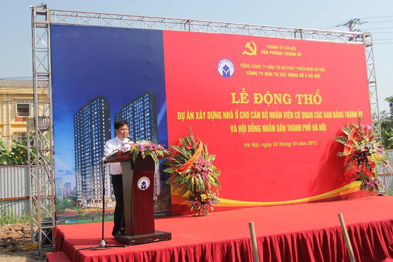 Dự án được khởi công xây dựng