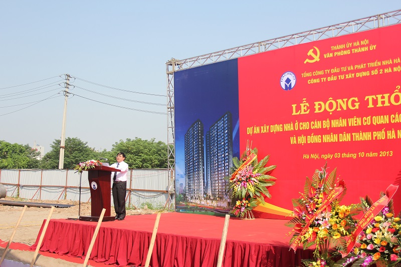 Dự án được khởi công xây dựng