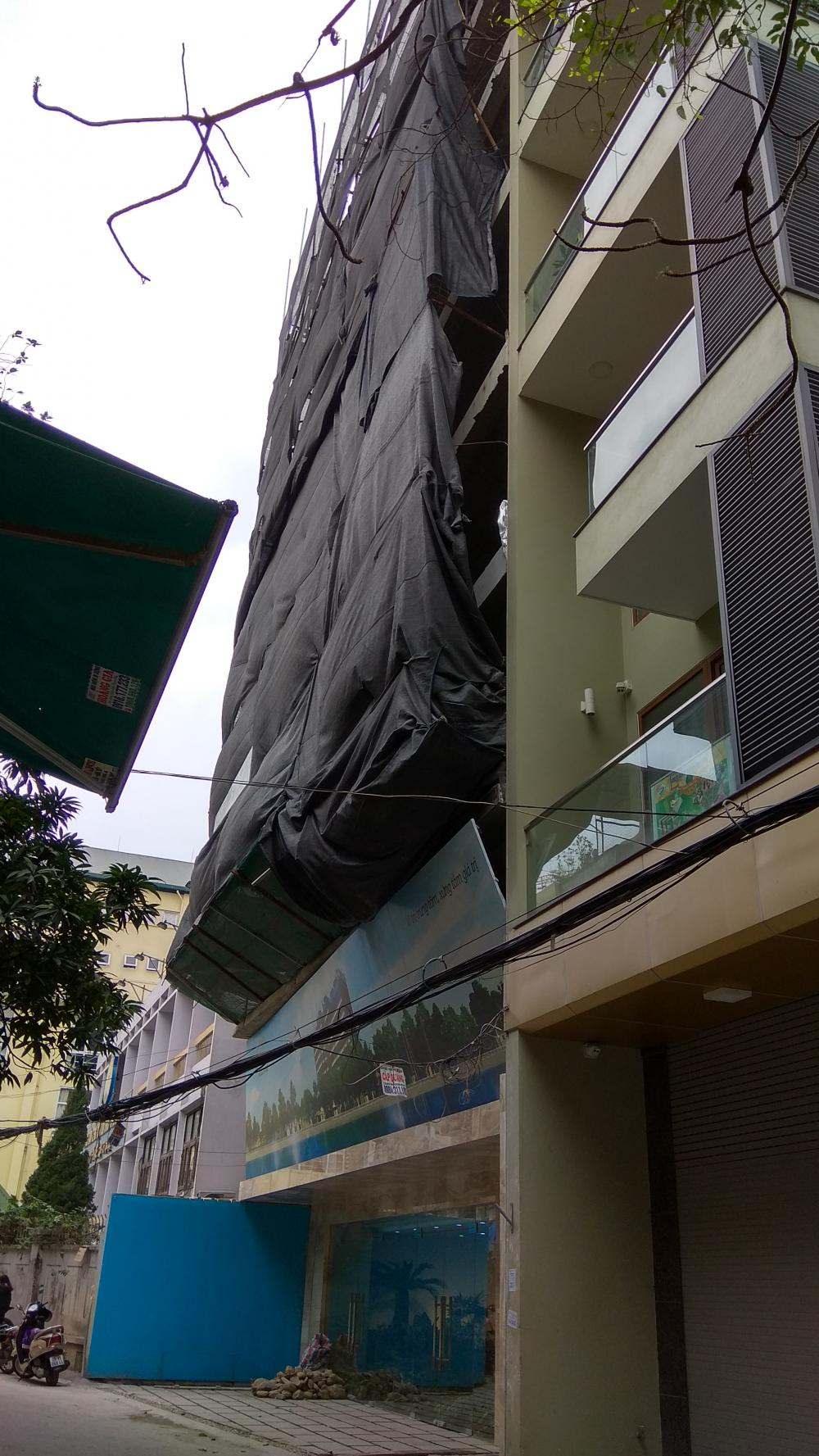 Dự án đang thi công tới tầng 9