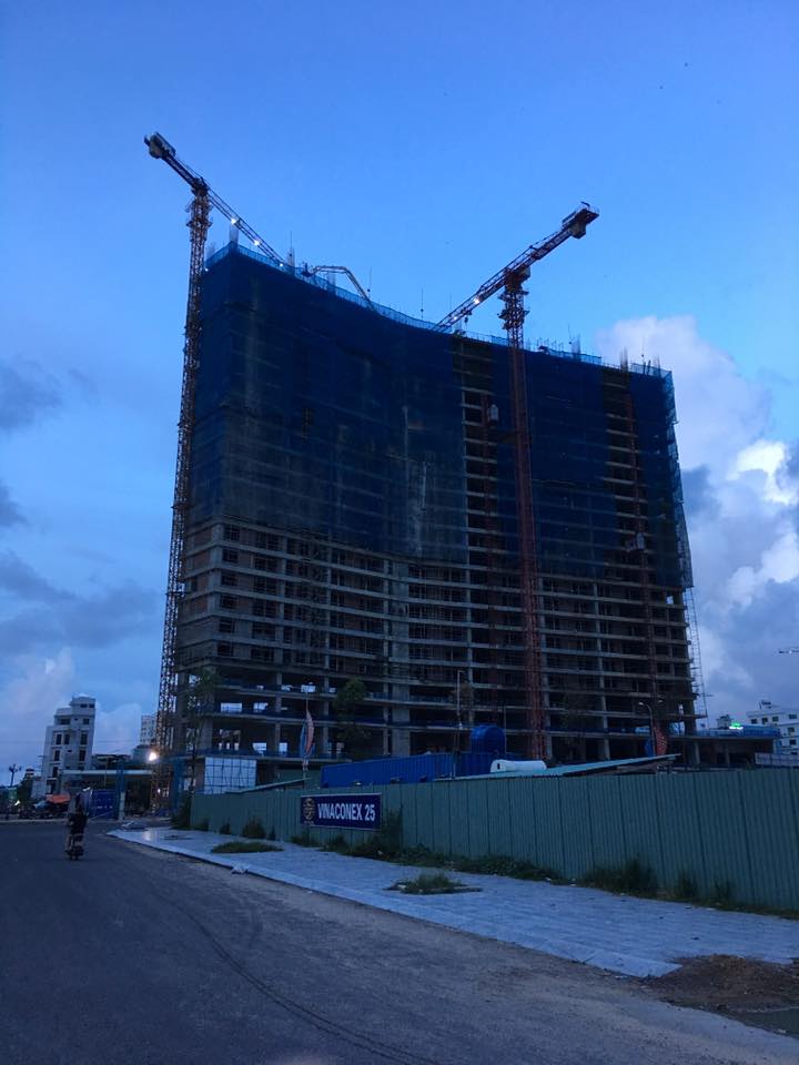 Dự án đang thi công phần thô