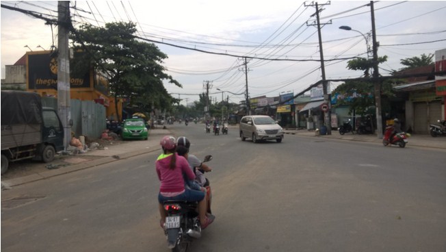 Dự án đang thi công hạ tầng
