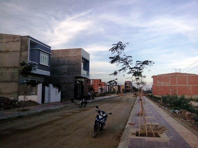 Đang hoàn thiện hạ tầng