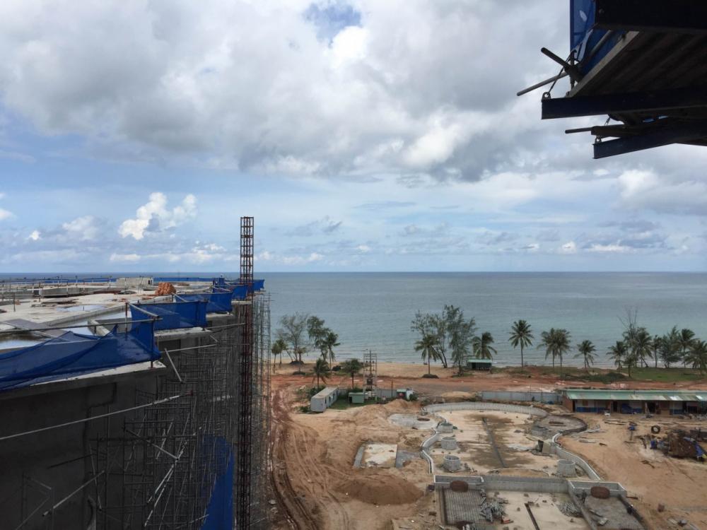 Các hạng mục tiện ích của dự án cũng được gấp rút xây dựng