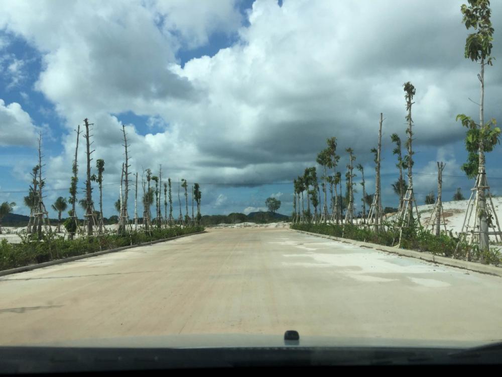 Đường nội bộ đã tương đối hoàn thiện