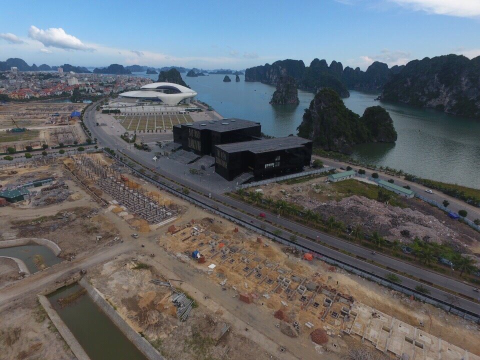 Dự án đang thi công móng