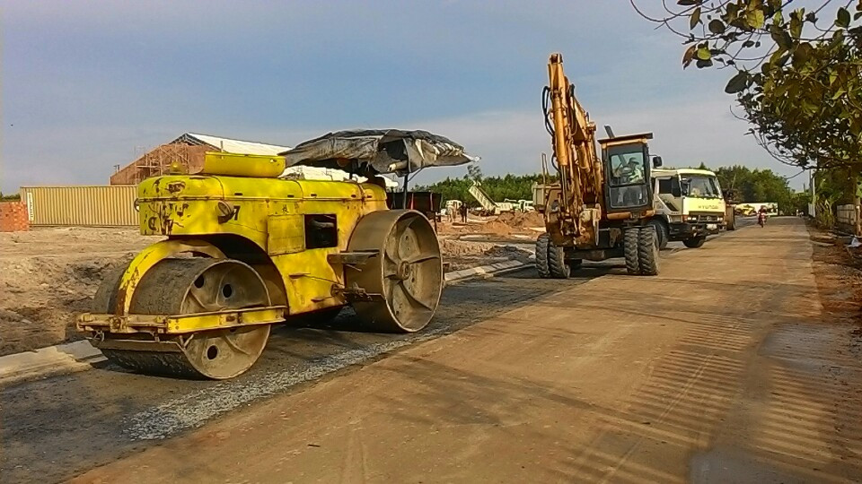 Dự án đang hoàn thiện hạ tầng