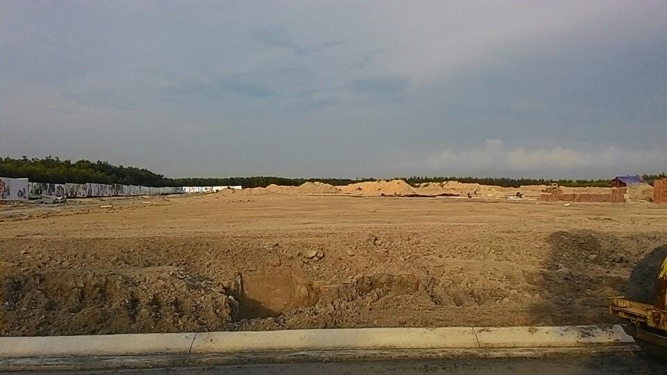 Dự án đang hoàn thiện hạ tầng