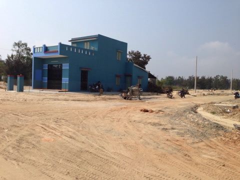 Dự án đang phân mốc các khu với các khu đường trục chính và những phân khu công cộng đang hoàn thiện