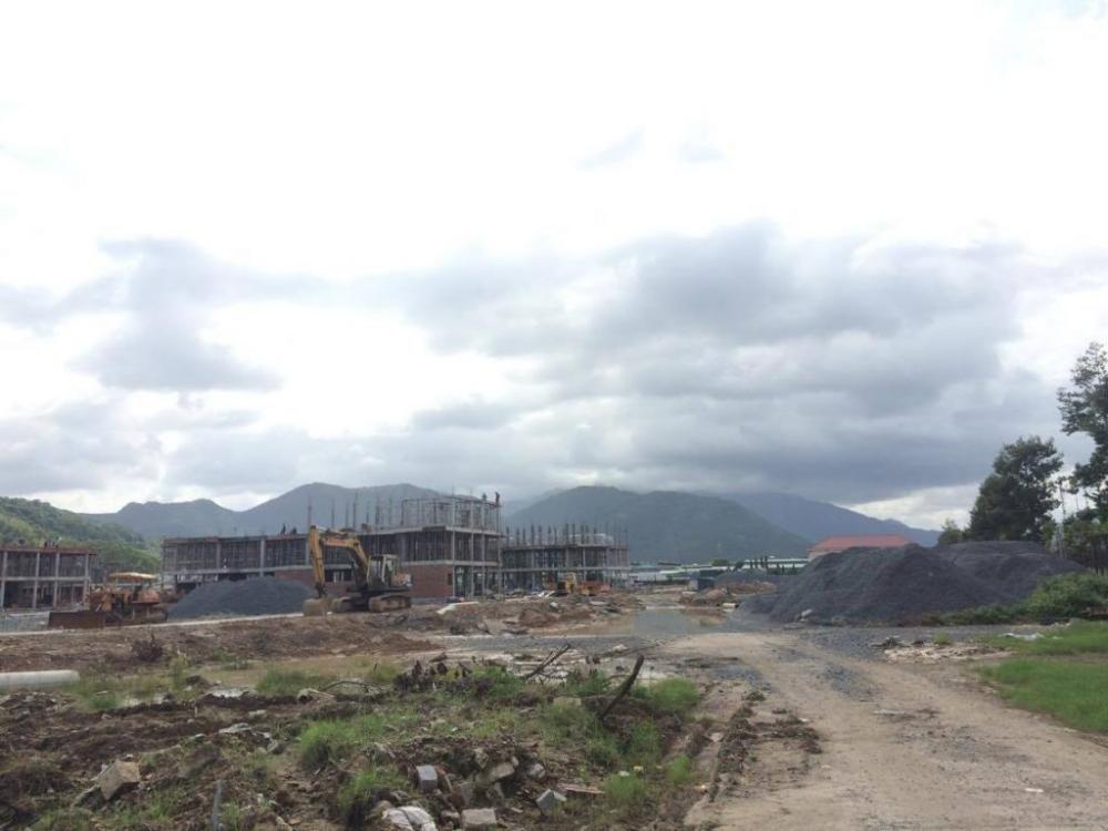 Dự án đang dần hoàn thành những căn nhà mẫu