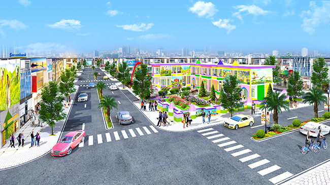 Nhà phố Bến Cát Center City 2 2