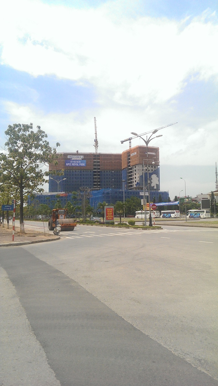 Dự án đang thi công phần thô