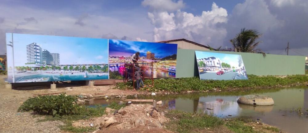 Dự án đang thi công hạ tầng