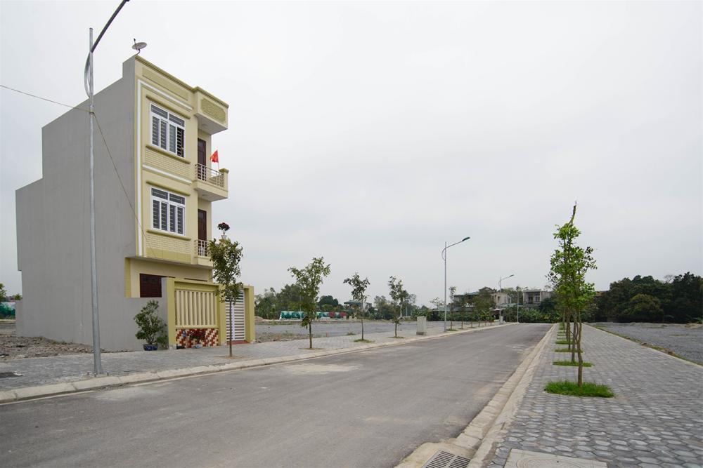 Khách hàng đã xây dựng và về ở trong khu đô thị