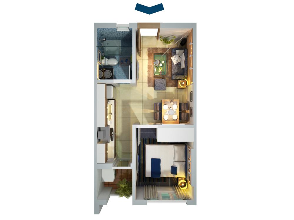 Thiết kế căn hộ A14