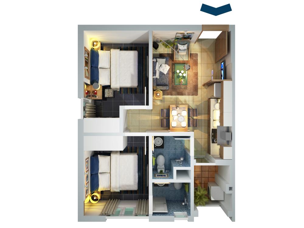 Thiết kế căn hộ A16