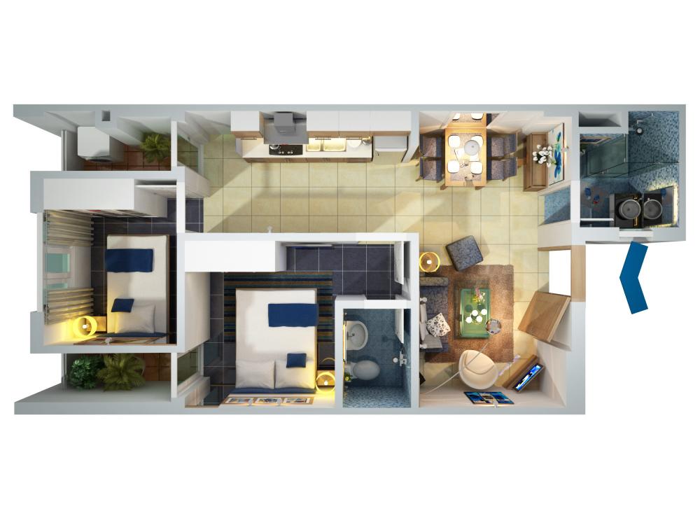 Thiết kế căn hộ B16b