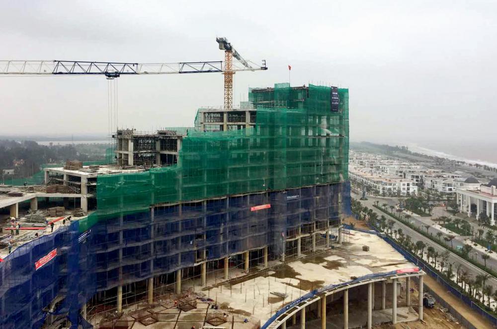 Dự án đang thi công phần thô