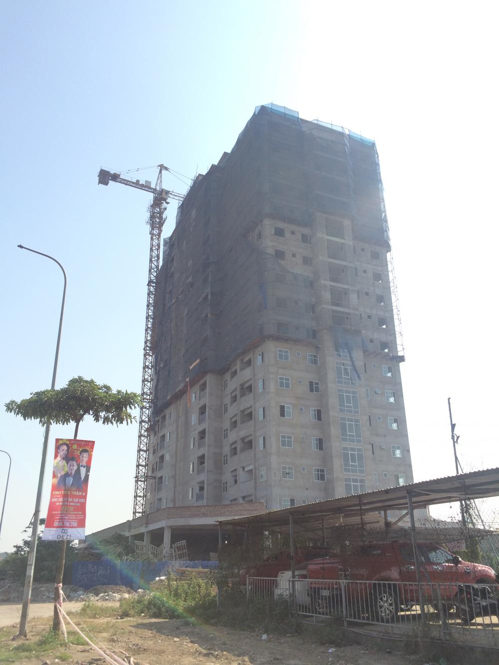 Dự án đã cất nóc